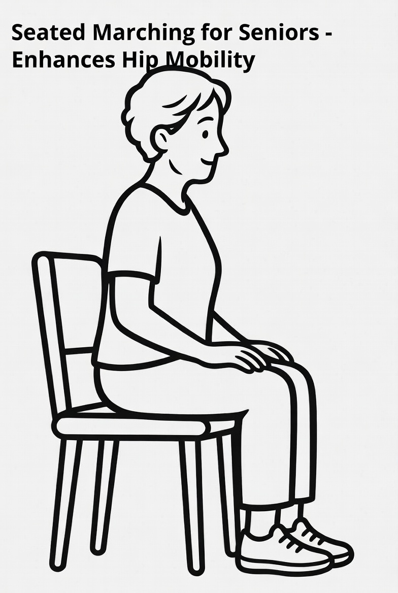 3-Seated- Marching-Exercises -for- Seniors