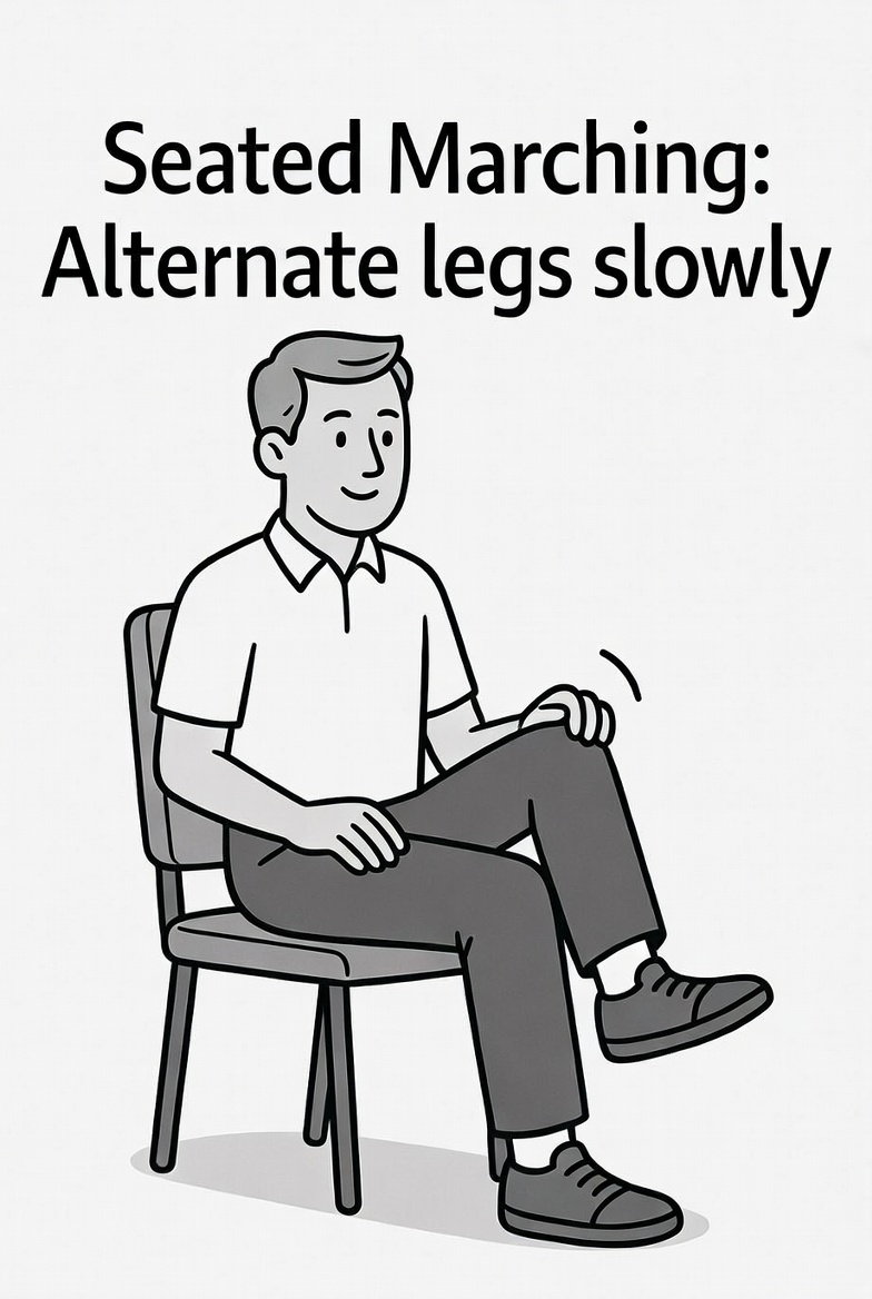 4-Seated- Marching-Exercises -for- Seniors