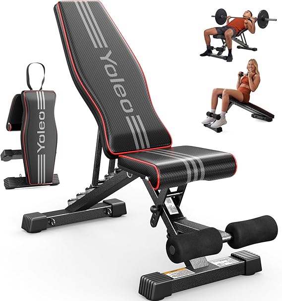 Adjustable Weight Bench for Home Gym