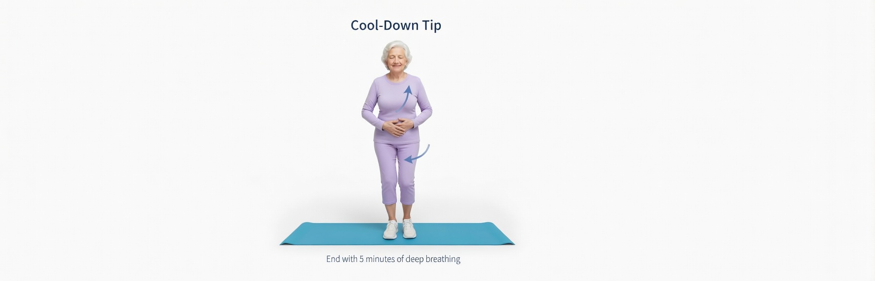 deep breathing knee hip pain relief exercise