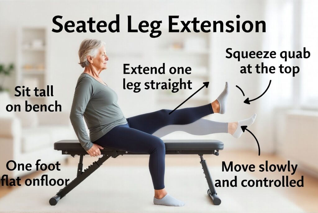 Seated Leg Extension